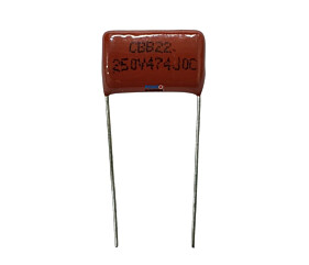 Capacitor Poliéster 470K x 250V = CBB22 250V474JOC