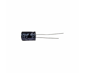 Capacitor Eletrolítico 470uF x 25V RD 105º Secon 1