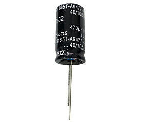 Capacitor Eletrolítico 470uF x 100V