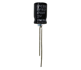 Capacitor Eletrolitico 470uF x 10V