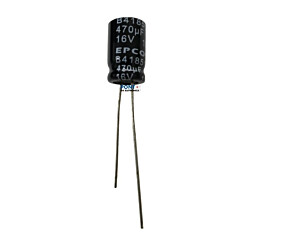 Capacitor Eletrolitico 470uF x 16V