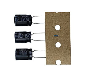 Capacitor Eletrolítico 470uF x 16V RD 85º Koshin