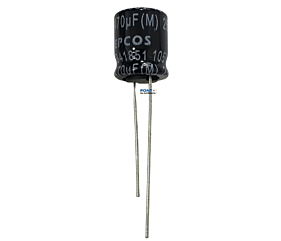 Capacitor Eletrolitico 470uF x 25V RD 105º Epcos 