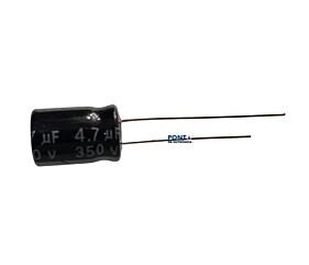 Capacitor Eletrolítico 4,7 X 350V 85° ENW VENT