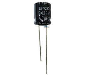 Capacitor Eletrolítico 4,7uF x 450V