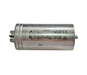 Capacitor Polipropileno 50uF x 400Vac 50/60Hz Alumínio Com Parafuso de Fixação Epcos