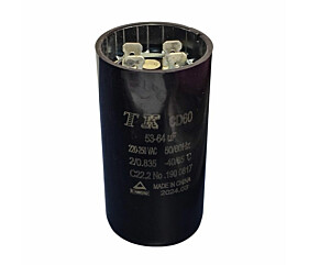 Capacitor Polipropileno 53-64uF x 220-250V 50/60HZ Plástico Faston CD60 TK