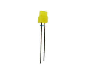 Led 5MM Amarelo Difuso Retangular