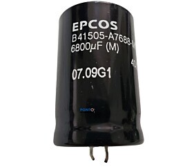 Capacitor Eletrolítico 6800uF x 35V RD 105º Snapin Epcos