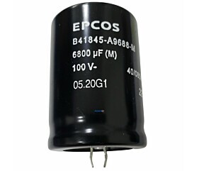 Capacitor Eletrolitico 6800uF x 100V RD 85º Snapin Epcos