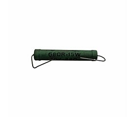 Resistor 680R 15W 10% Axial Verde 1