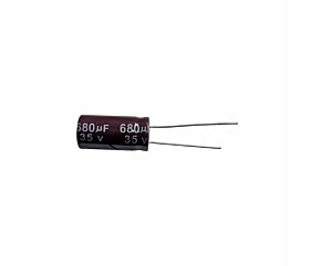 Capacitor Eletrolítico 680uF x 35V RD 105º Secon 1