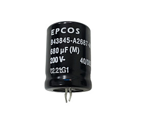 Capacitor Eletrolítico 680uF x 200V