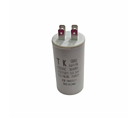 Capacitor de Partida 6uF x 400V 50/60Hz Plástico Faston CBB60 TK
