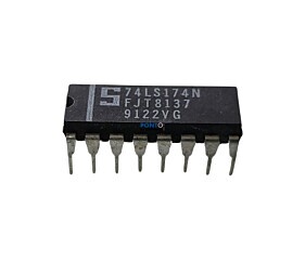 Circuito Integrado SN74LS174N 
