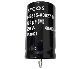 Capacitor Eletrolítico 820uF x 250V 85º Snapin Epcos