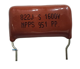 Capacitor Poliester 8K2 X 1K6
