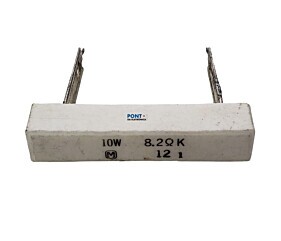 Resistor 8R2 10W Porcelana