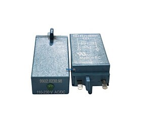 Módulo Led e Varistor Finder 9902.0230.98 110-230V AC/DC