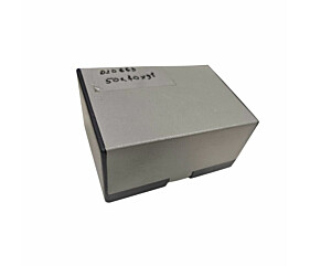 Caixa Patola Plástica 50x70x97Mm Preta/Cinza 1