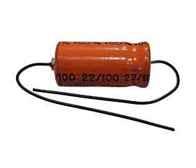 Capacitor Eletrolítico 22uF x 100V Axial 81000 Siemens