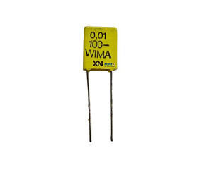Capacitor Poliéster 10NF X 100V = 0,01 100- 5% Wima