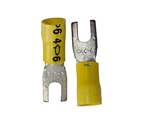 Terminal Forquilha 64 04-6 Amarelo