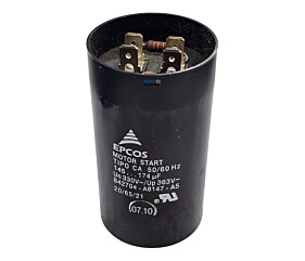 Capacitor de Partida 145-174uF x 330V 50/60Hz B42704-A8147 Epcos