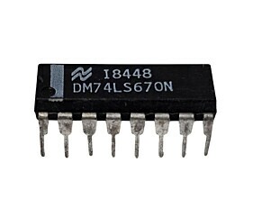 Circuito Integrado SN74LS670N 