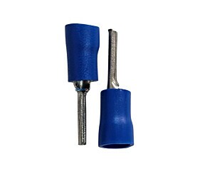 Terminal Isolado Redondo Tipo Pino Azul