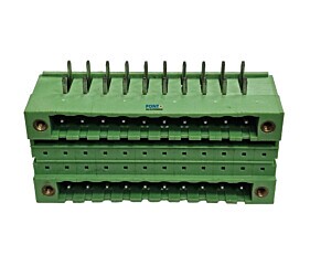 2EDGOHM-5.08 Borne 15A 300V Macho Verde 90º 20 Pinos Degson