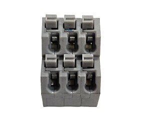 DG250T-5.0 Bloco de Terminais de Pressão Duplo Sem Parafuso 5Mm Degson