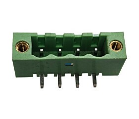 Borne 2EDGOM-5.0 15A 300V 90º Macho 4 Vias Verde Degson