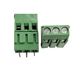 Borne DG500H-5.08 20A 300V Awg 28-12 3 Pinos Verde Degson