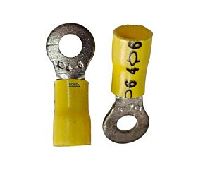 Terminal Olhal Pequeno 64 04-6 Amarelo