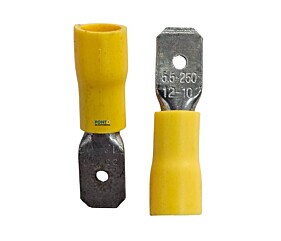 Terminal Fêmea Isolado Amarelo 5.5-250 12-10