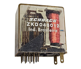 Rele ZKD048012 14 Terminais Schrack