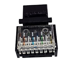 Conector Keystone Jack Fêmea RJ45 Cat 3