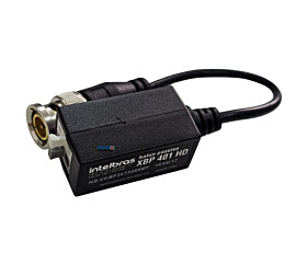 Cabo de Vídeo Conversor Balun Transceptor Passivo Hìbrido XBP401HD Intelbrás