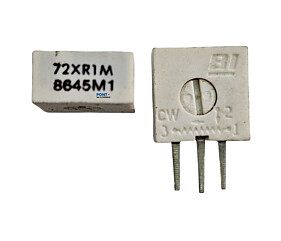 Trimpot 1M 3386F = 72XR10 8645M1