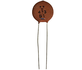 Capacitor Cerâmico 47K x 50V = 473 S1 Thonson