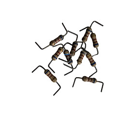 Resistor 6K2 1/4W 5% Pré Formado