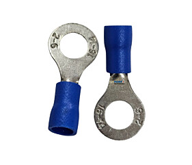 Terminal Olhal Isolado Azul 2-6 16-14