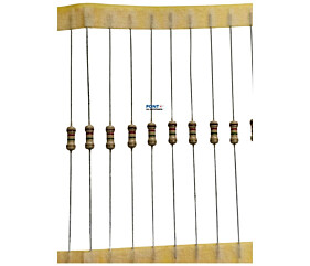 Resistor 1M2 1/4W 5% Kit 100Pçs