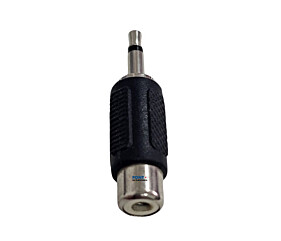 Conector Plug Rca P2 Mono Plástico 4Mm