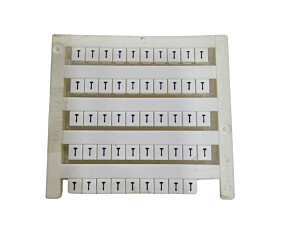 Identificador Dekafix5 Letra T Conexel Weidmuler