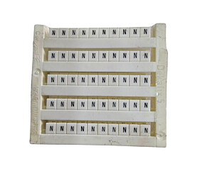 Identificador Dekafix5 Letra N Conexel Weidmuler