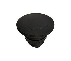 Botão Frontal Trava/Destrava Redondo Preto