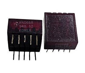 Display FND568 5 Terminais Vermelho