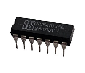 Circuito Integrado CD4013BE = HCF4013BE Sgs